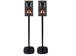 Vebos floor stand Bookshelf Speaker black set