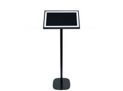 Vebos floor stand Amazon Echo Show 15 black XL (100cm)