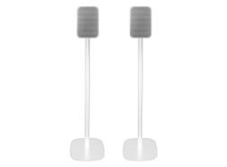 Vebos floor stand Bluesound Pulse Flex white set