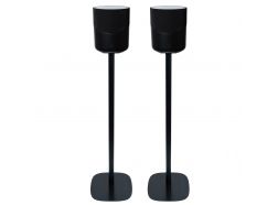 Vebos floor stand Bluesound Pulse M black set