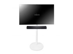 Vebos tv floor stand Bose TV Speaker white