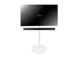 Vebos tv floor stand Samsung Soundbar white