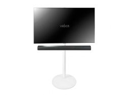 Vebos tv floor stand Yamaha Musiccast Bar 400 white