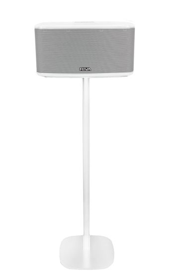 White Vebos floor stand with Riva Festival
