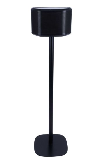 Black Vebos floor stand with Yamaha WX-030 MusicCast