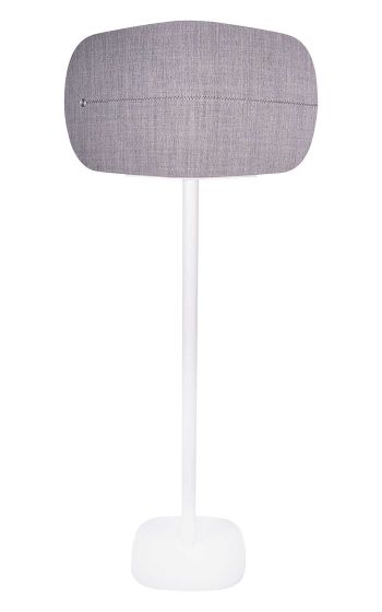 White Vebos floor stand with B&O BeoPlay A6