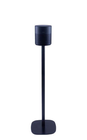 Black Vebos floor stand with Bose Home Speaker 300