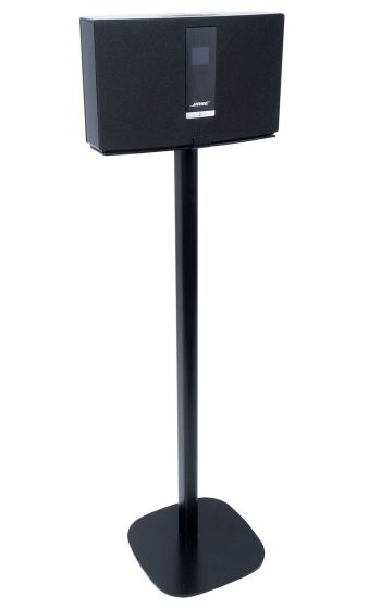 Black Vebos floor stand with Bose SoundTouch 20