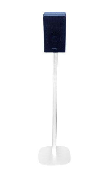 White Vebos floor stand with Samsung HW-Q90R