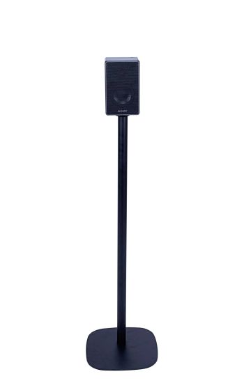 Black Vebos floor stand with Sony SRS-ZR5