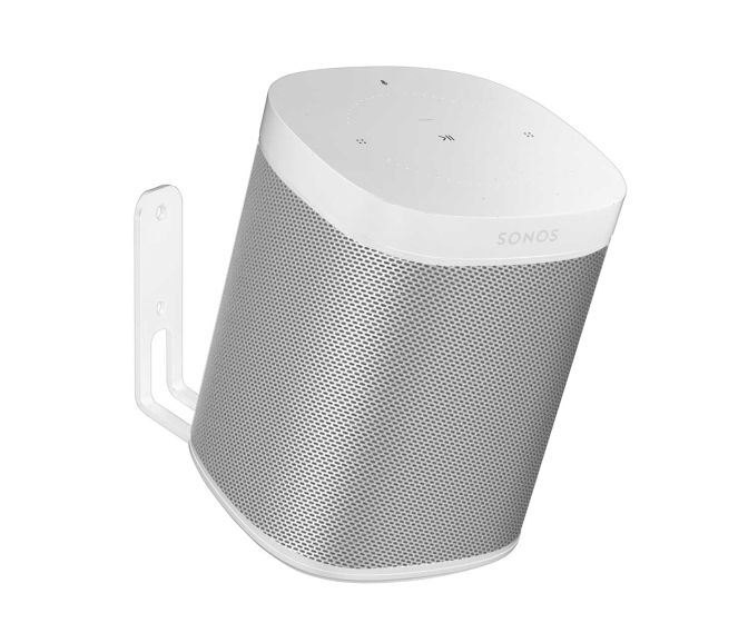 Vebos wall mount for Sonos One white 20 degrees