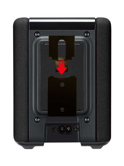 Vebos portable wall mount Yamaha Musiccast WX 010 black