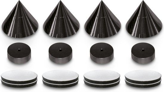 Black speaker spikes