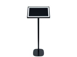 Vebos speaker stand Amazon Echo Show 15 black XL (100cm)