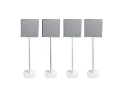 Vebos floor stand Sony BRAVIA Theatre Quad white (4 pieces) XL (100cm)