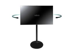 Vebos TV stand swivel black