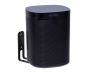 Black Vebos wall mount for Sonos One