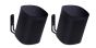 Set of two Vebos wall mounts for Sonos One SL black 20 degrees