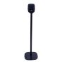 Black Vebos floor stand with JBL Link Music