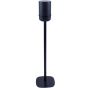 Black Vebos floor stand with LG WK7