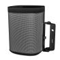Black Vebos wall mount for Sonos Play 1 detail view