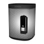 Black Vebos wall mount for Sonos Play 1