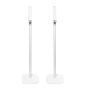 Single white Vebos floor stand with Samsung HW-Q930B