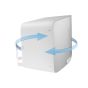 White Vebos wall mount for Sonos Five rotatable