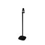 Black Vebos floor stand for Denon HEOS 1 without speaker