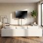 Vebos TV stand Sonos Beam stainless steel