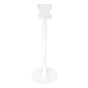 Vebos TV floor stand for white VESA 200 extra view 4