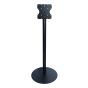 Vebos TV floor stand for black VESA 200 detail view