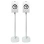 Set of two Vebos floor stands with Bookshelf Speaker set 17x22 detail view