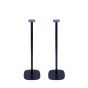 Vebos floor stand with KEF LSX black set extra view 2