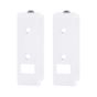 Set of two white Vebos wall mounts for Denon HEOS 1