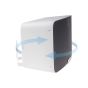 White Vebos wall mount for Sonos Play 5 Gen 2 rotatable