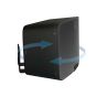 Black Vebos wall mount for Sonos Five rotatable