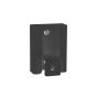 Black Vebos portable wall mount for Sonos Play 1