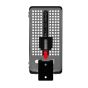 Black Vebos portable wall mount for Sonos Play 3 in rear view