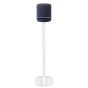 White Vebos floor stand with Amazon Echo Studio