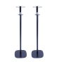 Single black Vebos floor stand with Amazon Echo Studio