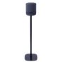 Black Vebos floor stand with Amazon Echo Studio