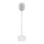 White Vebos floor stand with Apple HomePod