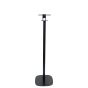 Black Vebos floor stand for Apple HomePod