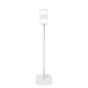 White Vebos speaker stand Audio Pro A28 extra view