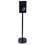 Black Vebos speaker stand Audio Pro A28