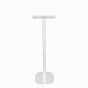 White Vebos floor stand for Audio Pro T3/C3