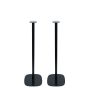 Black Vebos floor stand for Bluesound Pulse M