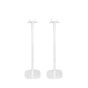 Single white Vebos floor stand with Bose Home Speaker 300