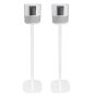 Set of two Vebos floor stands with Bose Home Speaker 500 white set